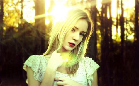 Hintergrundbilder Gesicht Sonnenlicht Modell Porträt Blond