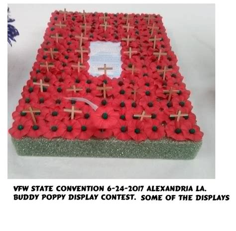 26 Best 2017 Vfw State Convention Buddy Poppy Display Contest Images On