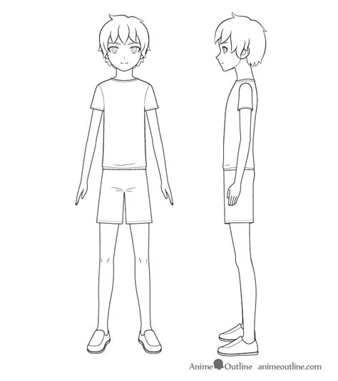 In this weeks video i show how i go about draw male boy proportions. Pin on Anime boy