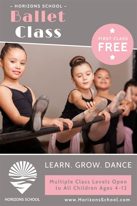 Ballet Dance Class Poster Template Mycreativeshop