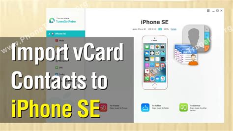 How To Import Vcard Contacts To Iphone Se Sync Vcf Files With Iphone