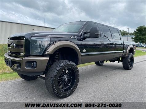 2012 Ford F 250 6 Door Conversion King Ranch Diesel 4x4 Lifted