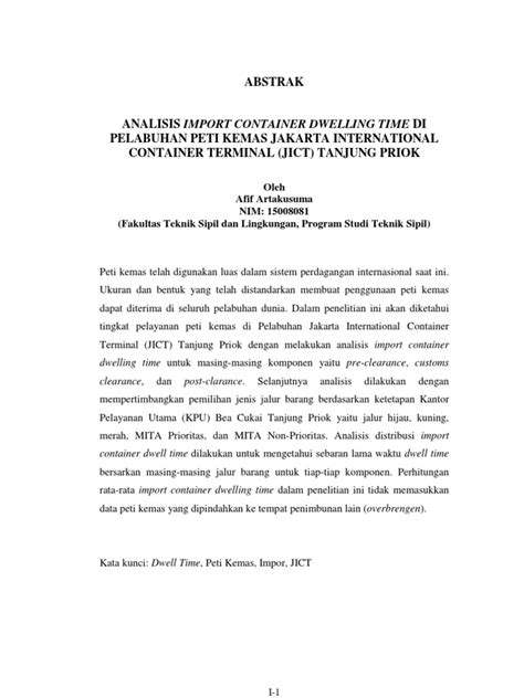 Ulasan mengenai contoh abstrak lengkap yang dapat digunakan untuk penulisan tugas maupun penelitian yang menggunakan abstrak. Abstrak Tugas Akhir