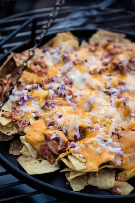 Ultimate Loaded Campfire Nachos With Chicken Adventures Of Mel