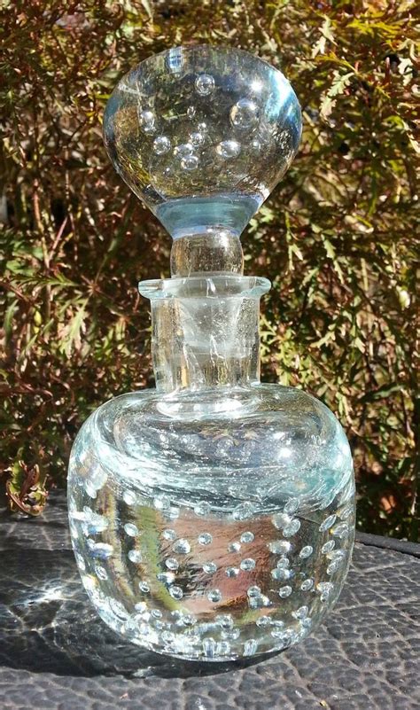 Vintage Art Glass Perfume Bottle Hand Blown Glass 5 Etsy Vintage Art Glass Perfume Bottles
