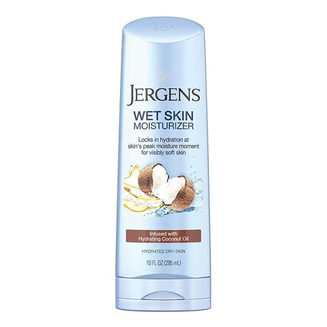 Jergens Wet Skin Body Moisturizer With Refreshing Coconut Oil 10