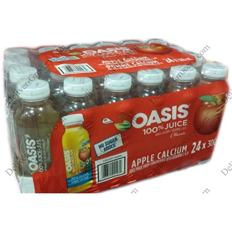 Oasis Apple Juice 24 X 300 Ml Deliver Grocery Online Dg 9354 2793