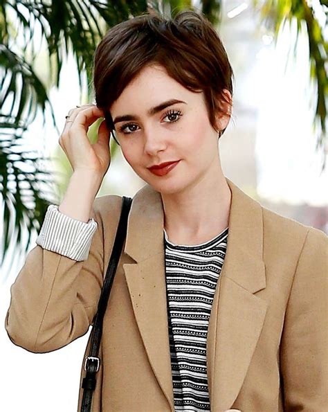 Lily Collins Lily Collins Short Hair Lily Collins Hair Lilly