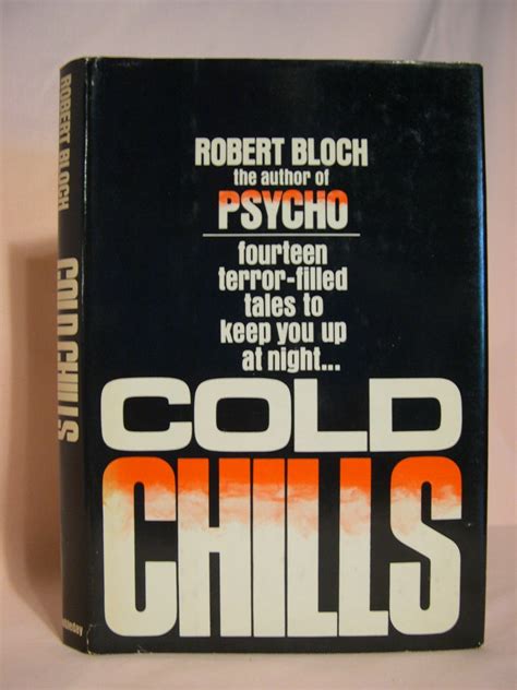 Cold Chills Robert Bloch First Edition First Printing