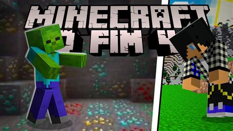 Minecraft O fim 4 4 COMO não ACHAR DIAMANTE YouTube