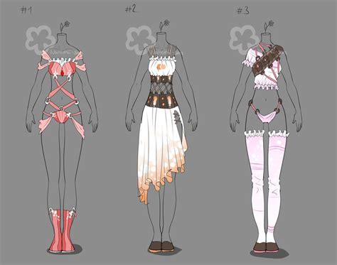 Some Outfit Adopts 12 Sold By Nahemii San On Deviantart Anime