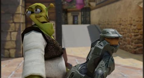 Master Chief Twerks On Shrek Gone Wrong Mike Wazowski Dies