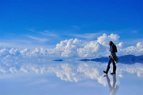 The Worlds Largest Salt Flat In Bolivia After Rain Places To Visit