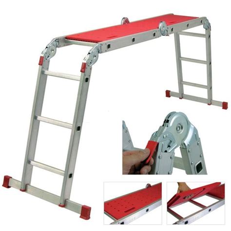 Werner 12 Way Multi Purpose Folding Ladder With Platform