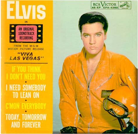 Elvis Presley Viva Las Vegas Ep 45 Sleeve Vancouver Pop Music