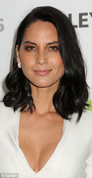 Olivia Munn Sizzles In A Plunging White Mini Dress That Flatters Her Curves Daily Mail Online