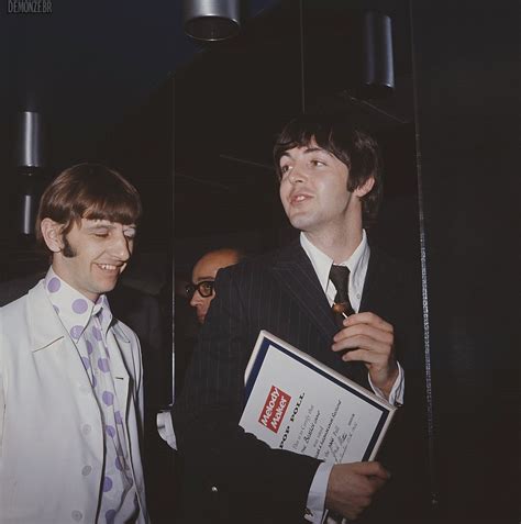 Demonzebr Ringo Starr And Paul Mccartney Of The Beatles At