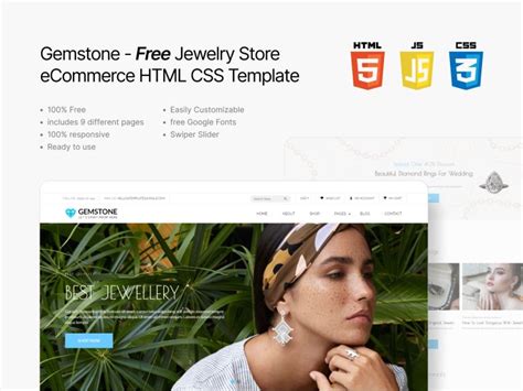 50 Free Ecommerce Html Website Templates For Download