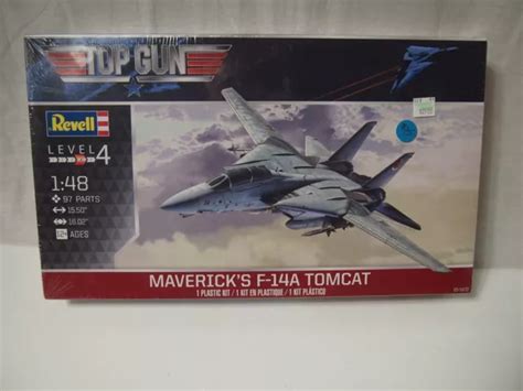 Revell Top Gun Mavericks F 14a Tomcat 148 Scale Model Kit 85 5872