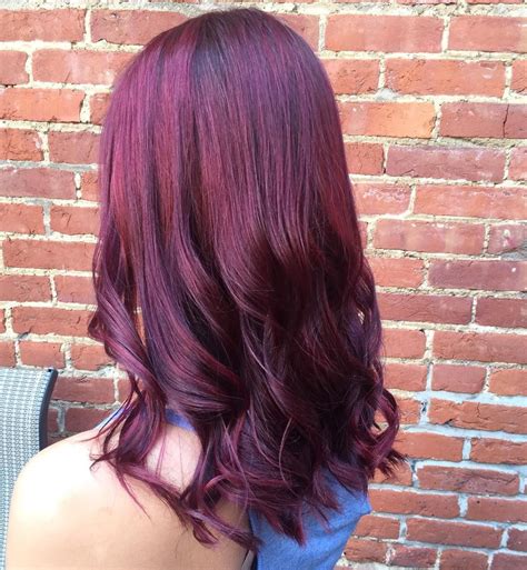 50 Enchanting Red Violet Hair Color Ideas — Magical Combinations Check