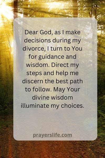 21 Effective Prayers When Going Through Divorce