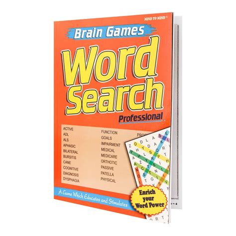 Buy Mind To Mind Brain Games Word Search Professional Book Online At