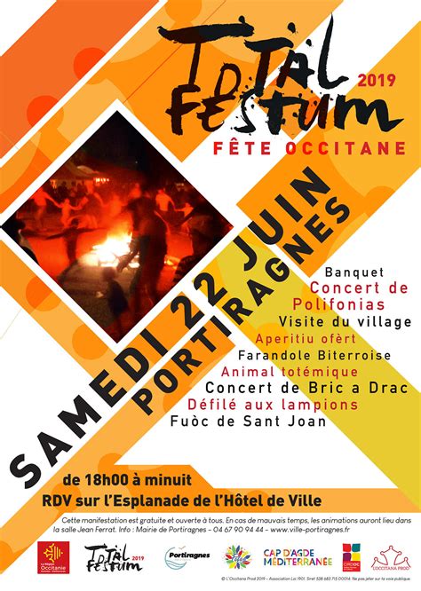 Total Festum à Portiragnes - Samedi 22 juin 2019 - Région Occitanie ...
