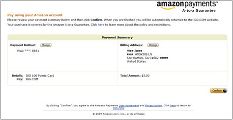 Click on 'edit' in the payment method box; Make payment on amazon card - Payment