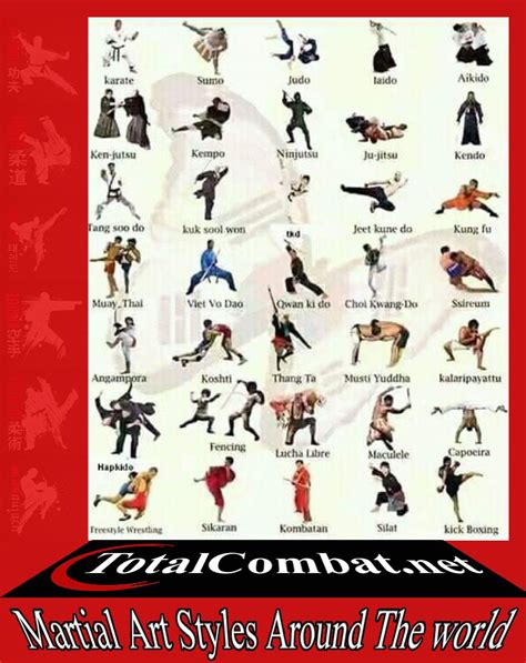 Different Types Of Karate
