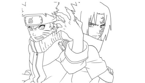 Gambar Mewarnai Lonceng Akana Gambar Anime Naruto Hitam IMAGESEE