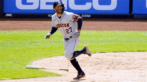 Jose Altuves Birthday Home Run Answers Bronx Boos Lifts Houston
