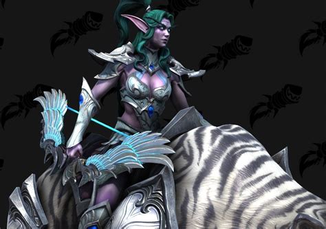 Night Elf Models From Warcraft III Reforged Tyrande Malfurion