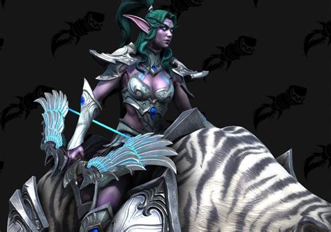 Night Elf Models From Warcraft Iii Reforged Tyrande Malfurion