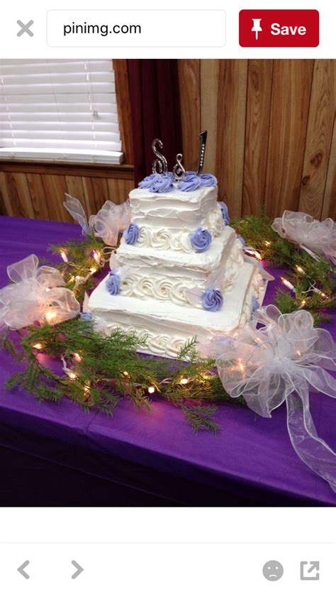 Pin By Darlene Fitch On Sweets Ive Made Anniversary Cake Wedding