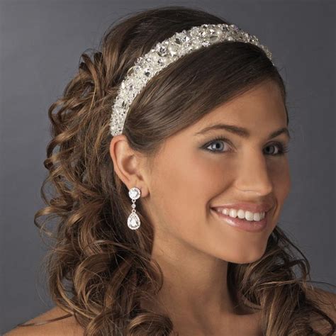 Crystal Headbands For Weddings Wedding And Bridal Inspiration