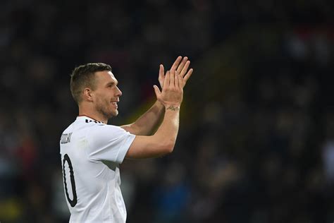 Lukas podolski was full of his usual charm at his final press conference on international duty ahead of germany's friendly against england. Lukas Podolski ends his Germany career in style - Bavarian ...