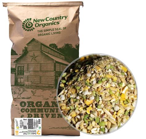 New Country Organics Organic Layer Feed Classic Grind 50 Lb Bag