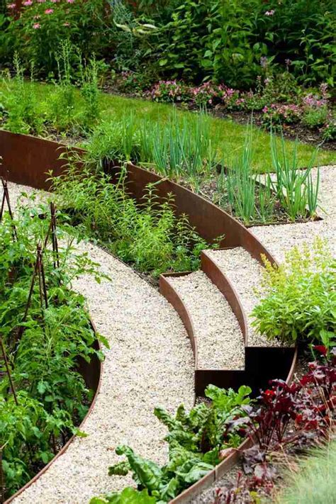 Wunderbar deco garten sichtschutz rost weinrebe barock metall von sichtschutz garten metall rost photo. Beeteinfassung aus Metall sorgt für mehr Ordnung im Garten