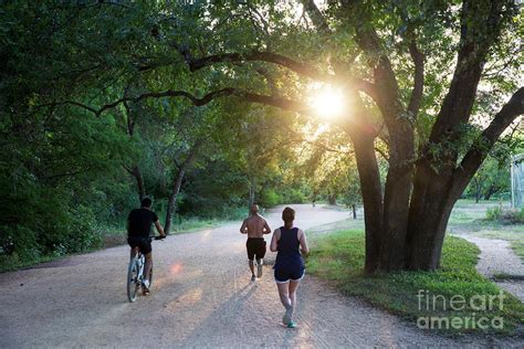 The Lady Bird Lake Hike And Bike Trail Is The Most Popular Place To
