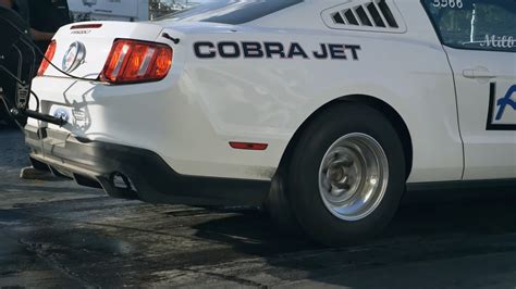 Godzilla V8 Swapped Ford Mustang Cobra Jet Runs 10972 Seconds On The 1