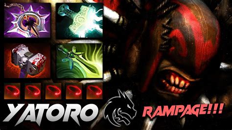 Yatoro Bloodseeker RAMPAGE Dota Pro Gameplay Watch Learn YouTube