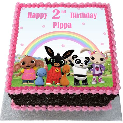 Bing Bunny Birthday Cake Flecks Cakes