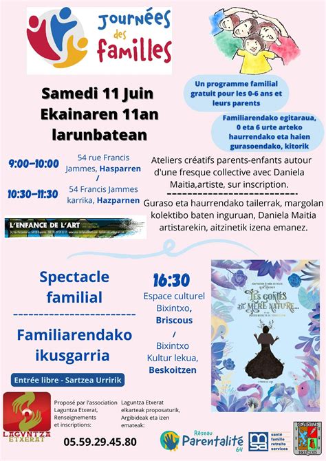 Journée Des Familles Le Samedi 11 Juin 2022 Commune De Macaye