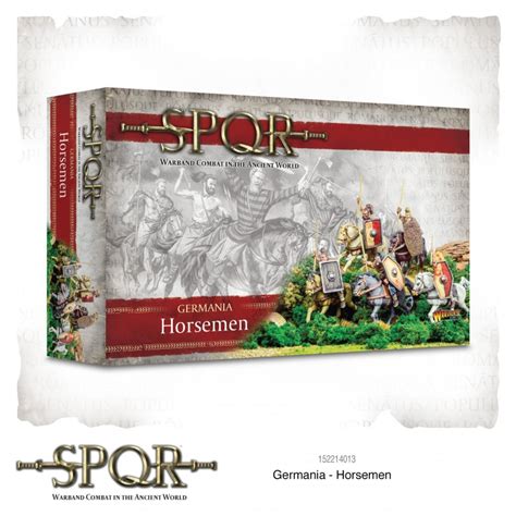 Spqr Germania Horsemen 6 28mm Ancients Warlord Games Frontline Games