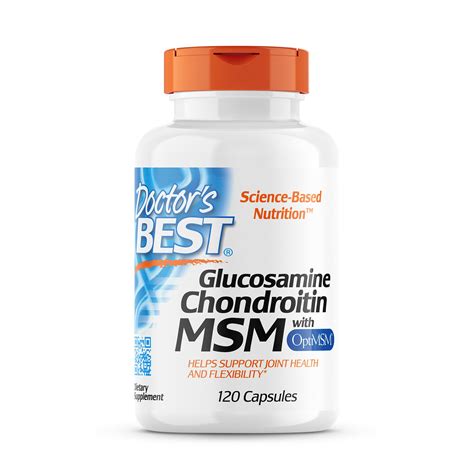 Doctors Best Glucosamine Chondrotin Msm 120 Capsules Shop Diet
