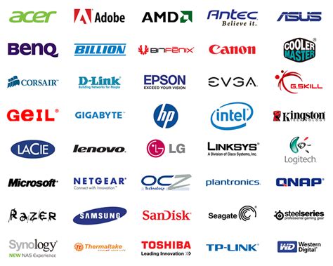 Computer Hardware Logos And Names Foto Kolekcija