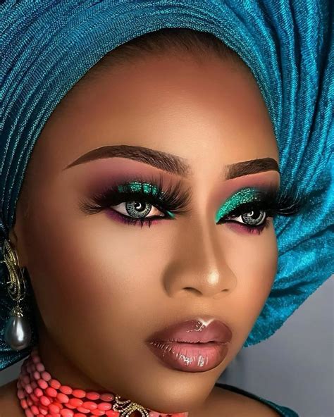 pin by thrivelogue on african head gear gele with thrivelogue makeup for black women lip