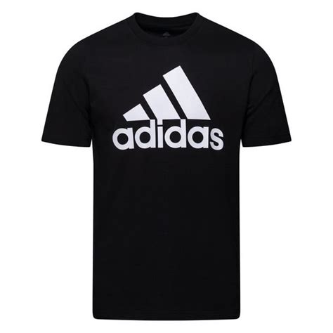 Adidas T Shirt Essentials Big Logo Schwarzweiß Unisportstorede
