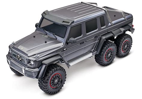 Traxxas Mercedes Benz G 63 Amg Trx6 6x6 110 Crawler Black Trx4 La