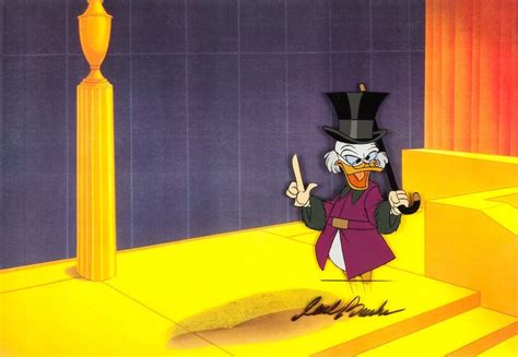 Talesfromweirdland Animation Cels Of Disneys Scrooge Mcduck And Money